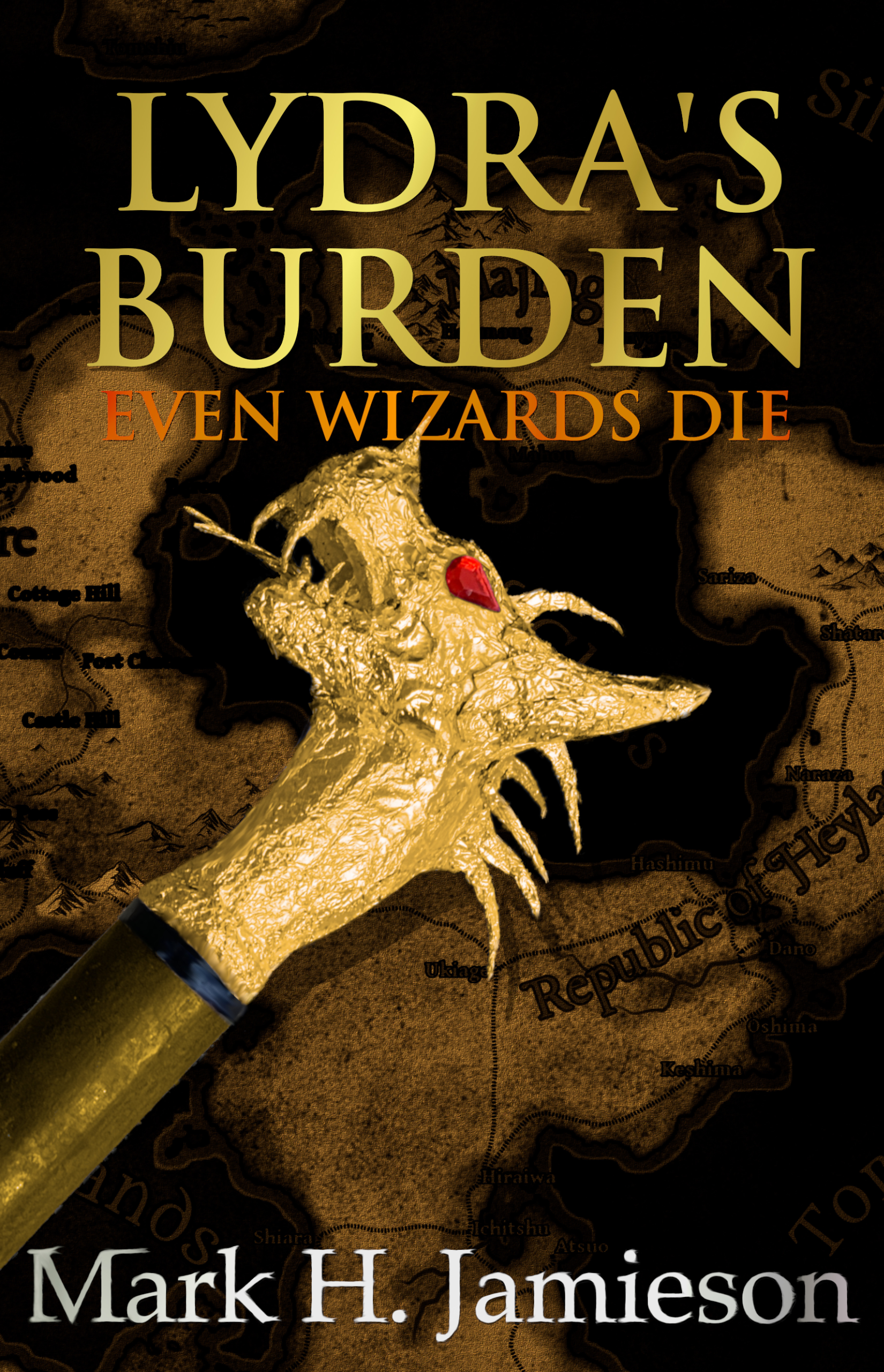 Lydra's Burden - Cover
